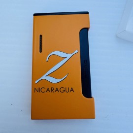 Vertigo Zino Nicaragua Zephyr Flat Flame Cigar Single Torch Yellow Lighter Vertigo NEW