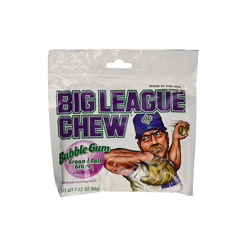 The Nutty Fruit House Big League Sour Grape Chew Bubble