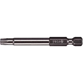 VEGA T20 TORX Security Bits. Professional Grade ¼ Inch Hex Shank TORX T-20 S2 Steel 3-1/2" Security Bits. 190TT20A