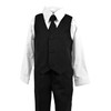Spring Notion Baby Boys' Classic Fit Formal Black Dress Suit