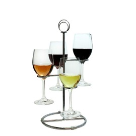 Oenophilia Jacqueline Four Stem Glass Flight Wine Server