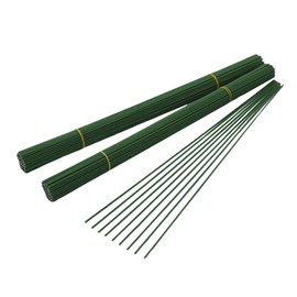 Cabilock Green Plant Stakes, 100 Pcs Plant Sticks Support for Indoor and Outdoor Plants, Garden Wood Sturdy Bamboo Sticks, Floral Plant Support Stakes for Garden Plants（8 Inches）