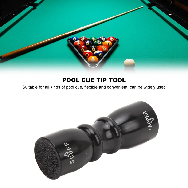 3 in 1 Pool Cue Tip Tool Aluminum Universal Professional