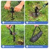 Palaelumen Dog Tie Out Cable and Stake - 30ft Heavy