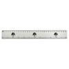 'Tree Silhouette' 30cm (12 Inch) White Plastic Ruler (RL00092858)