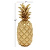 Deco 79 Polystone Fruit Decorative Sculpture Pineapple Home Decor Statue,