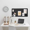 Bulletin Board, 35 x 17 1/2 inches Felt Board -