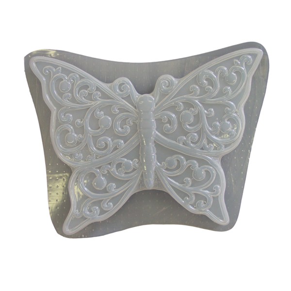 Large Butterfly Concrete Plaster Stepping Stone Mold 1115