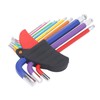 9 Pcs Hex Wrench Set Color Coded Non Slip CR
