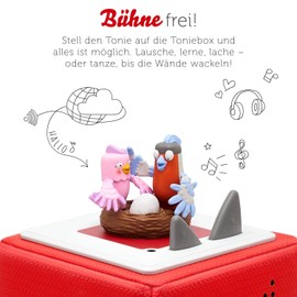 Tonies Toniebox Audio Figures - Rolf Zuckowski - Rolf's New Bird Wedding Figure - Approx. 36 minutes from 3 years - German