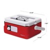Presto Presto Nomad Traveling Slow Cooker, Red, 6-Quart ( Pack