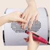 Nail Dust Extractor, 2 In1 Infrared Sensor Dust Cleaner, 80W