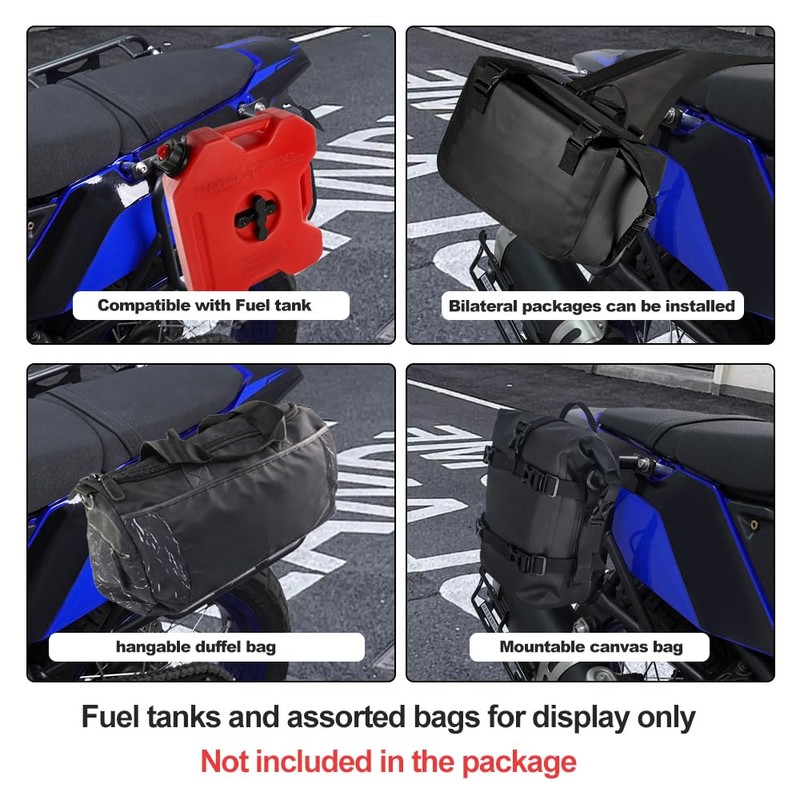 Xitomer Motorcycle Pannier Racks Fit for XT250 2008-2024 XT250 Motorcycle