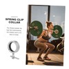 Operitacx Alloy Barbell Collars 50mm Exercise Collars Barbell Clip for