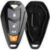 KeylessOption Keyless Entry Remote Control Starter Car Key Fob Case Shell Outer Cover Button Pad For Viper EZSDEI7141 474V