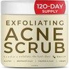 Ayadara Exfoliating Acne Scrub | Clarifying Sulfur Face Wash Scrub