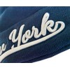 New York 3D Embroidery Classic Cuffed Knit Hat Beanie Toque