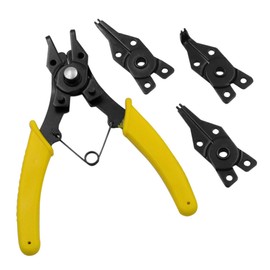 jojofuny Heavy Duty Spring Clamp Tool Set Dual Use Retaining Ring Pliers for Mechanics
