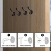 EAI Hat Coat & Robe Hook - Matt Black -