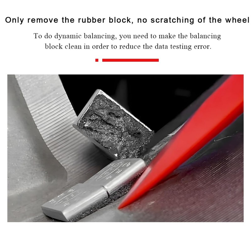 DXNQ Chisel Scraper, Non-Marring High Impact Resistant Nylon Razor Scraper