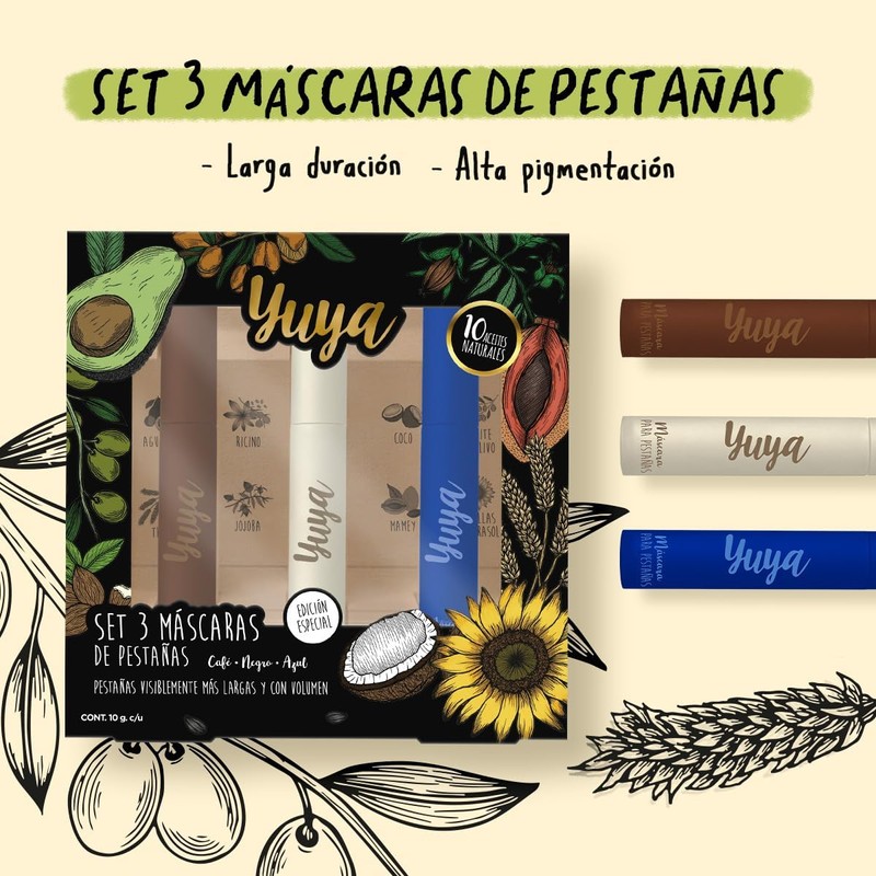 Yuya - Rimel - Mascara de pestañas - 10 aceites