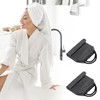 2 esponjas exfoliantes con asas, para ducha, nailon, exfoliante, para