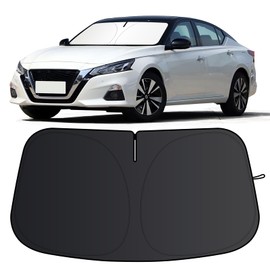 Windshield Sun Shade for Nissan Altima 2019-2025 Foldable Sun Visor Protector for Altima Accessories Sunshade Car Front Window Sunshades Blocks UV Rays