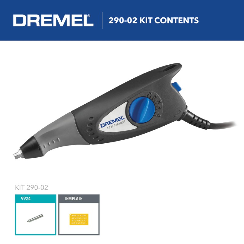 Dremel 120-Volt Engraver Rotary Tool with Stencils - Crafting Machine