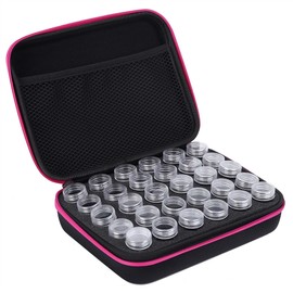 30 Slots Diamond Embroidery Box Diamond Painting Accessories Tool Storage Box Red Rose