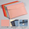 DEVENTORZ A4 File Folder, PU Leather, Document Case, Waterproof, Large