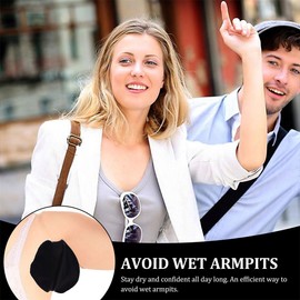2 Pairs Underarm Sweat Pads Underarm Sweat Protector Bra Armpit Protectors Reusable Armpit Shield Cleanse Absorb Sweat Miss Underarm Pad for Dress Underarms