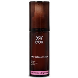 XYCOS PINK COLLAGEN SERUM (1.7oz) |100% vegan, EVE Vegan Certified, Cruelty free, Clean beauty| Paraben Free,Wrinkle care light serum nourishes and renew skin