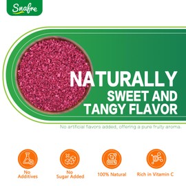 Freeze Dried Raspberry Pieces, Dried Raspberries, Freeze Dried Fruit, No Sugar Added, Freeze Dried Fruit Snacks for Baking, Garnishing, Cakes, Chips, Beverages, Yogurt, Cereal