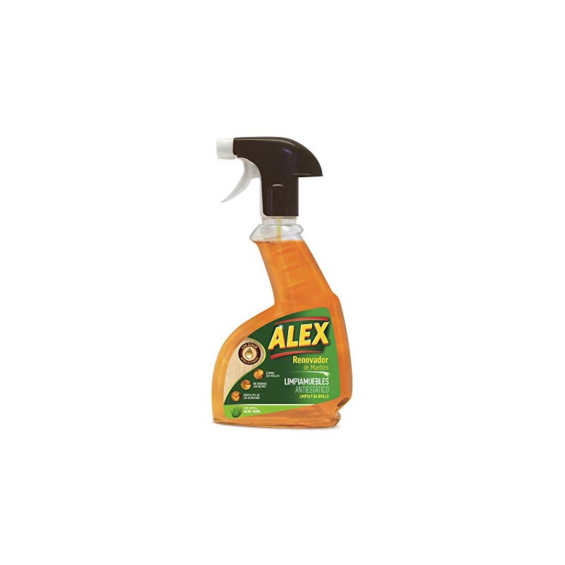 Alex Pistola Limpiadora para muebles de madera con Serum