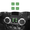 RT-TCZ Window Button Switch Trim Cover Aluminum Alloy Decoration Interior