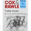Cox & Rawle Treble Hook - Black, Size 2