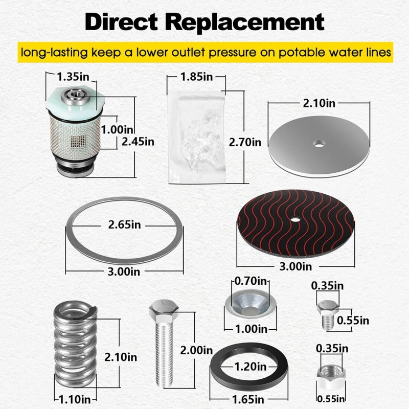 Delta RK1-70XL Complete Repair Kit for Wilkins 1" 70 70DU