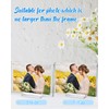 JUOIFIP 3 Pack Acrylic Picture Frame 4×6 Clear Double Sided