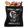 Funny Mom Life Avoiding Laundry Skull Coffee Tote Bag