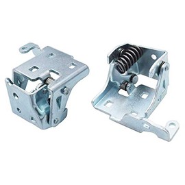 Front Driver and Passenger Side Lower Door Hinge Pair Set for 2007-2014 Chevy Silverado Suburban Tahoe, GMC Sierra Yukon Replaces OE#s 20969645 20969646