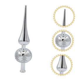 BCOATH Christmas Tree Top Star Old Fashioned Glass Christmas Decorations Colorful Decor Pointed Glass Christmas Tree Topper Christmas Tree Toppers Ornament Christmas Toppers for Trees