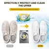2-Pack Shoe Laundry Bags for Washing Machine, 10,000+ Fluffy Fibers
