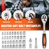 248-Piece Tool Set - General Household Hand Tool Kit with