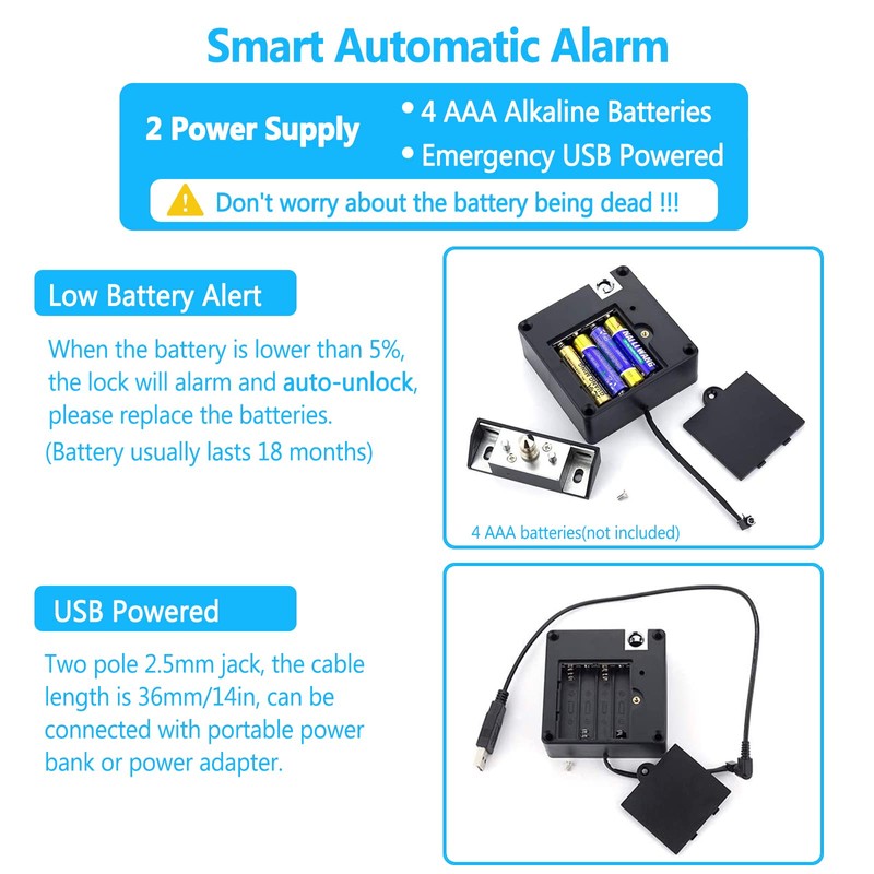 Hidden RFID Cabinet Lock, Smart NFC Electronic Locks with Slide