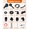 Compatible with moen Matte Black Shower Trim Kit, Dual Shower