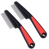 2 Pack Flea Comb for Dogs & Cats, Fine &