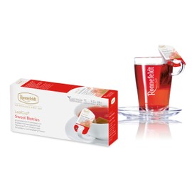 Ronnefeldt LeafCup Sweet Berries Chai – Flavoured Loose Leaf Red Fruit Herbal Tea with Hibiscus & Rose Hip – Naturally Caffeine-Free – 15 Individually Wrapped Tea Bags