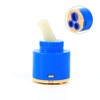 Faucet Ceramic Cartridge 40mm Replacement for Kitchen Bathroom Tap Valve