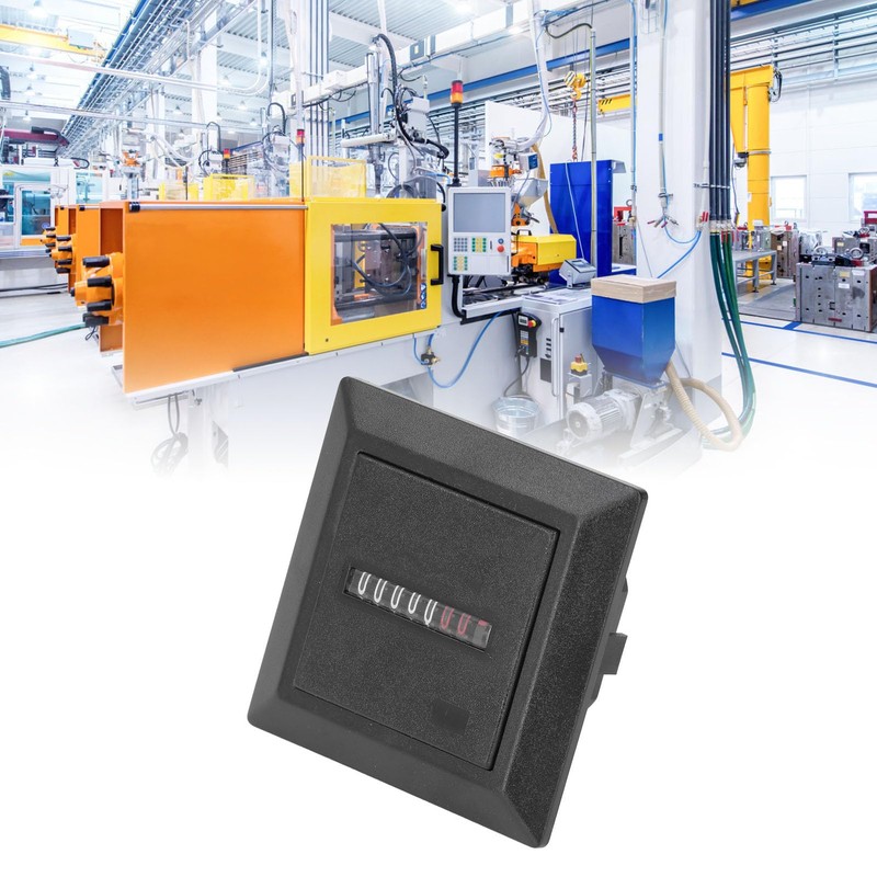 Quartz Hour Counter, AC 380 V High Precision Mechanical Hour