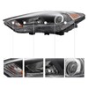 QUEWATSA Front Headlights for 2016-2018Hyundai Tucson, Halogen LED DRL Headlight,